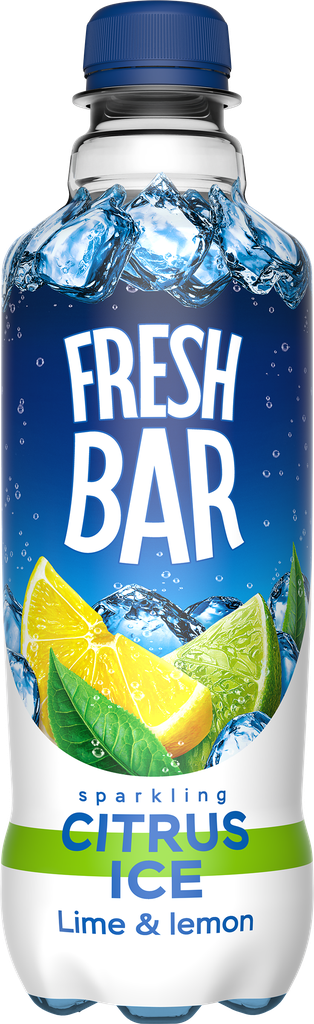 Напиток FRESH BAR Citrus ice сильногазированный, 0.48л