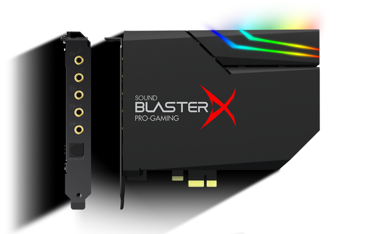 Внутренняя звуковая карта Creative Sound BlasterX AE-5 Plus