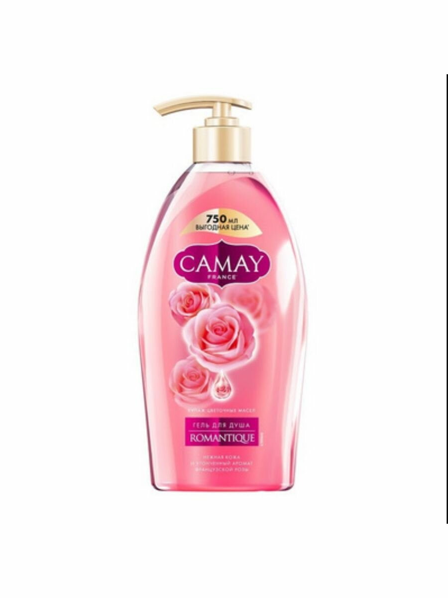 фото Camay Romantique - Гель для душа с ароматом французской розы