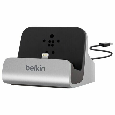 Док-станция BELKIN для iPhone серая, F8J045bt