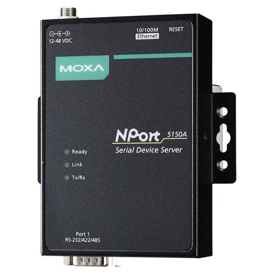 Преобразователь последовательных интерфейсов MOXA NPort 5150A Ethernet 1xRS-232/422/485