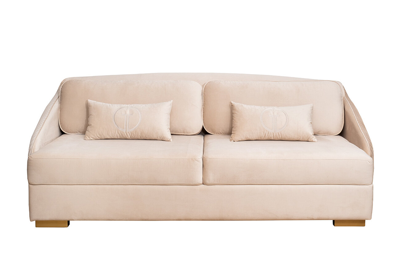 фото Диван Garda Decor Palazzo 240М Ром07+Ром07