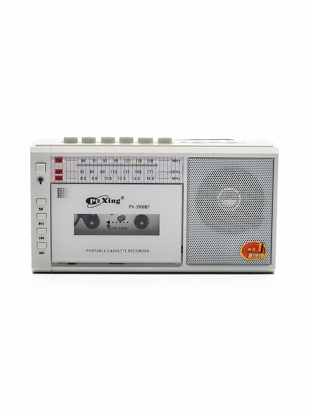 Портативная кассетная мини-магнитола с поддержкой USB и microSD PuXing PX-3500BT