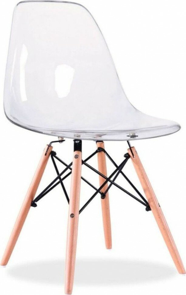 фото Набор из 4 шт, Стул Eames прозрачный Bradex Home FR 0044