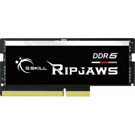 Оперативная память G.Skill Ripjaws 16ГБ DDR5 SODIMM 5200 МГц F5-5200S3838A16GX1-RS