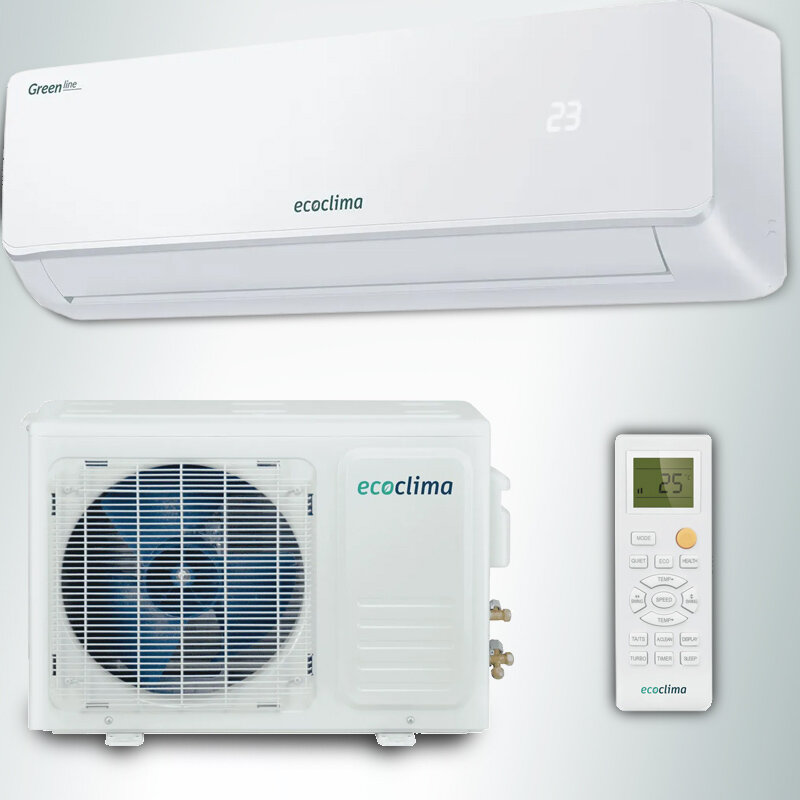 Настенная сплит-система Ecoclima ECW-09GC + EC-09GC белый