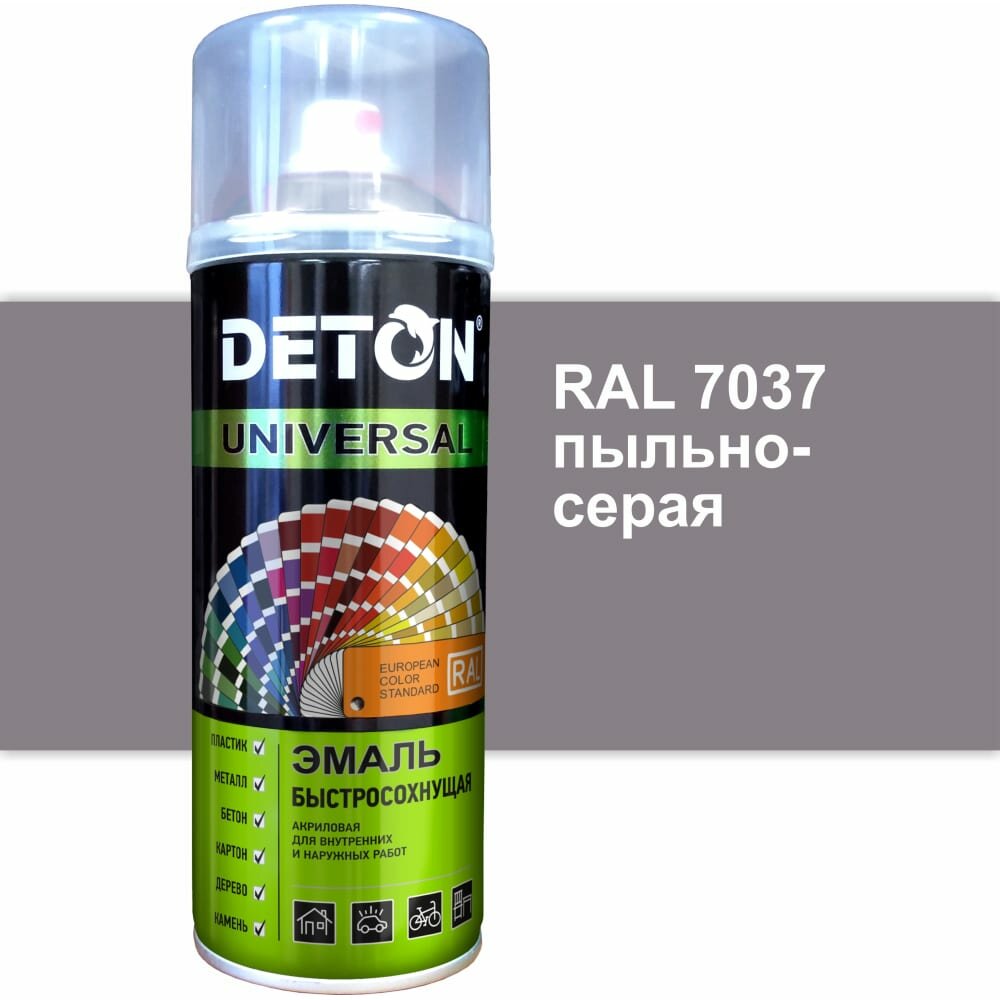 фото Быстросохнущая акриловая эмаль Deton DTN-A07526