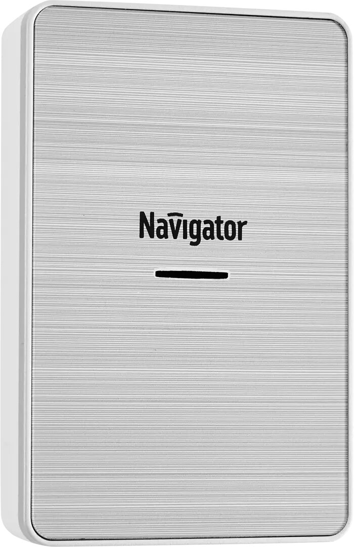 Дверной звонок беспроводной Navigator 80 510 36 мелодий цвет серый