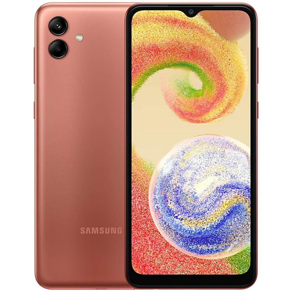 Смартфон Samsung Galaxy A04 SM-A045 3/32GB Copper