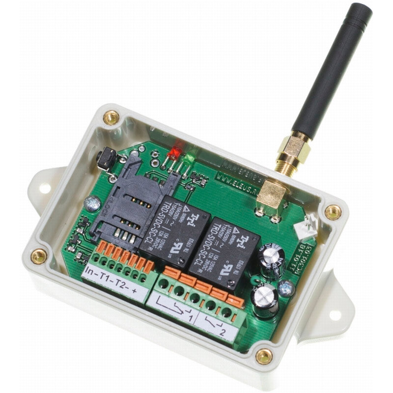 Выключатель GSM с термодатчиком ELEUS RC-311 для дистанционного включения и контроля предпускового подогрева двигателя автомобиля