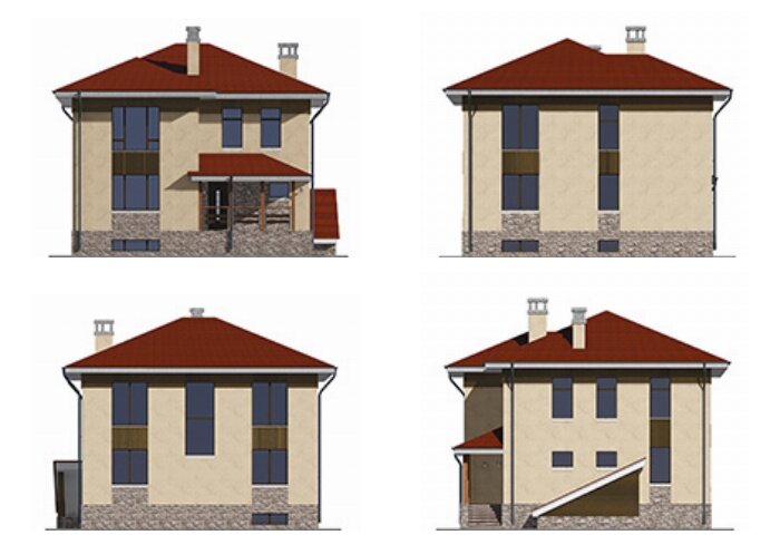 Проект дома Plans-63-20 (207 кв.м, газобетон) - фотография № 2