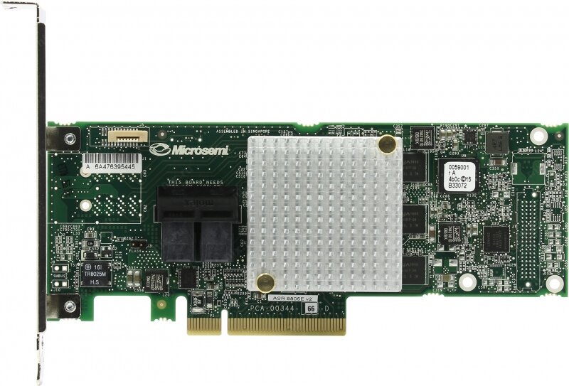 Контроллеры Adaptec Контроллер Adaptec ASR-8805E PCI-E8x 512Mb