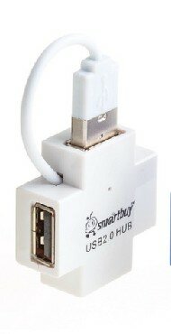 USB-хaб SMARTBUY SBHA-6900-W 4 порта белый