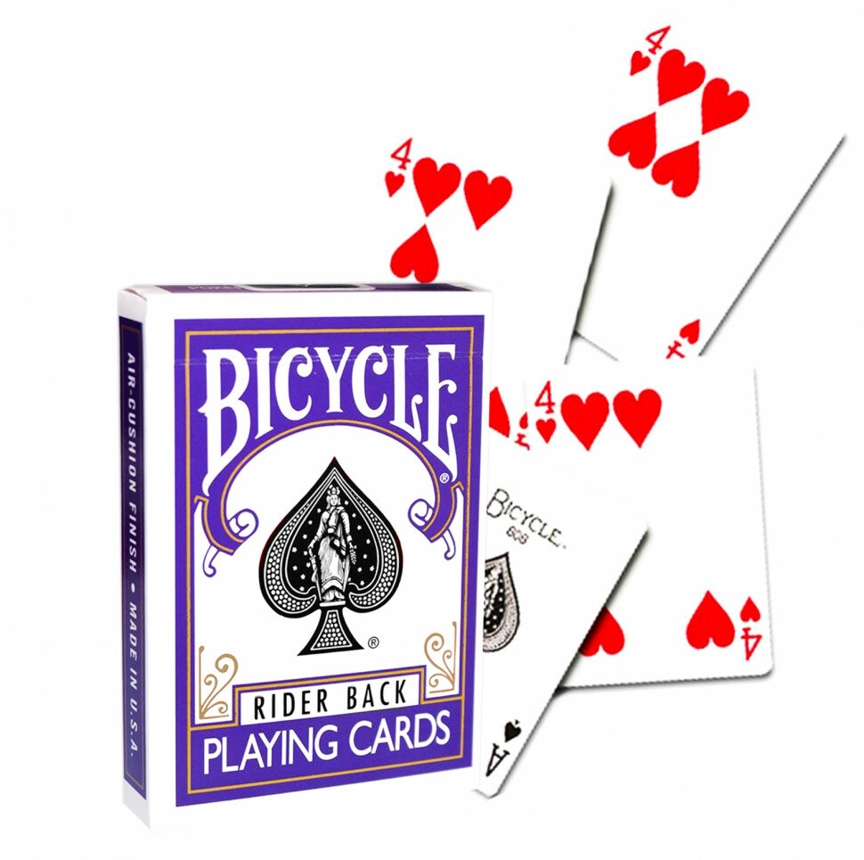 Bicycle Standard Violet, фиолетовые