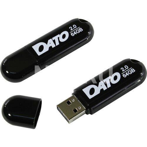 Флешка Dato DS2001 DS2001 64 Гб Black