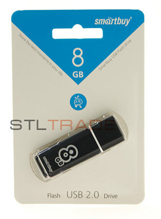 SB8GBGS-K, 8GB USB 2.0 Glossy series, Black, SmartBuy