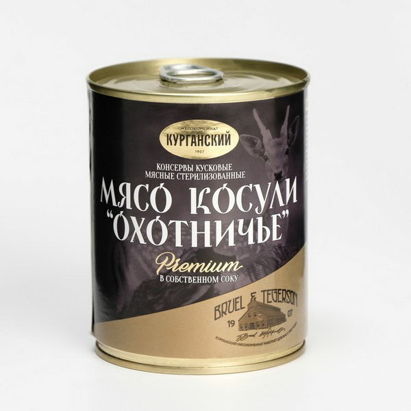 Мясо косули в с/с "Охотничье" Exclusive standard "Премиум", ключ, 330 г - фотография № 2