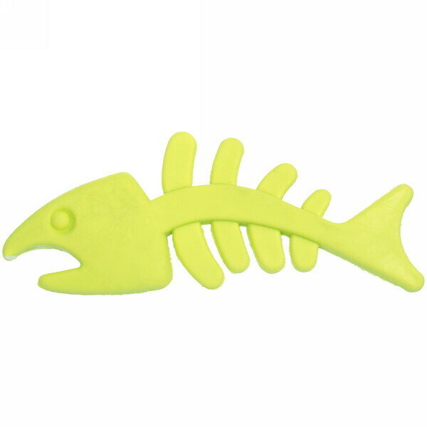 Игрушка для собаки «Bubble gum-Рыбка» 12,7см цвет зеленый Ultramarine - фотография № 2
