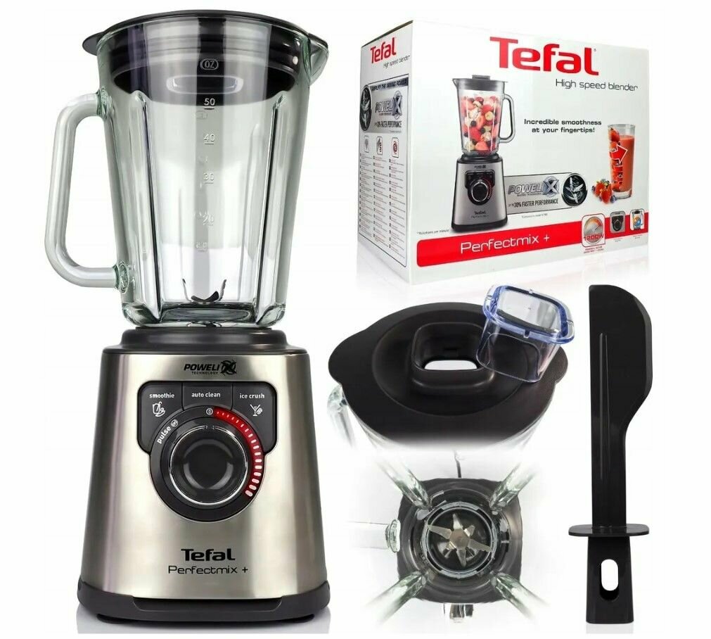 Блендер Стационарный Tefal BL811D38, серый, черный