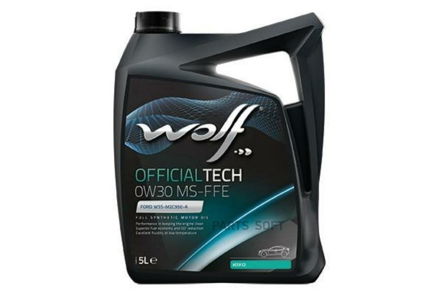 WOLF OIL 8333910 Масо моторное OFFICIALTECH 0W30 MS-FFE 5L