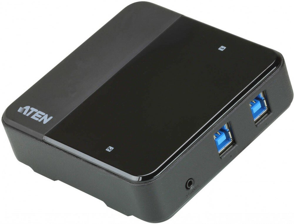 USB Переключатель ATEN US3324 / US3324-AT 2-портовый USB 3.1 Gen1 коммутатор для совме. ATEN US3324-AT