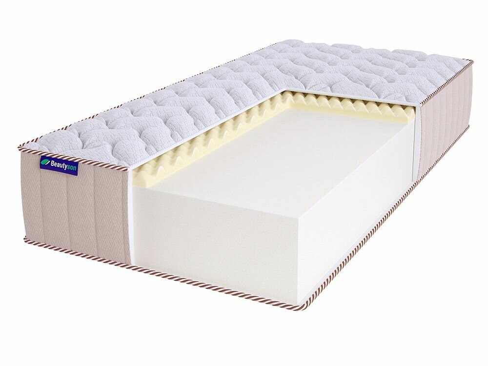 Матрас Beautyson ROLL FOAM 21 Massage LUX 160х200 белый