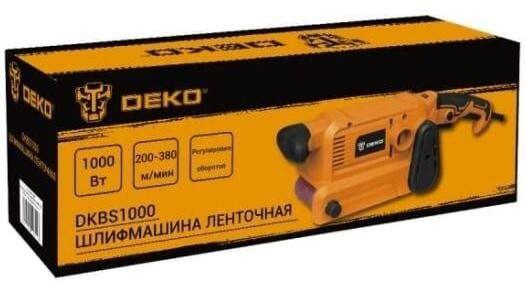 Шлифмашина ленточная DEKO DKBS1000 1000 Вт с регулировкой оборотов