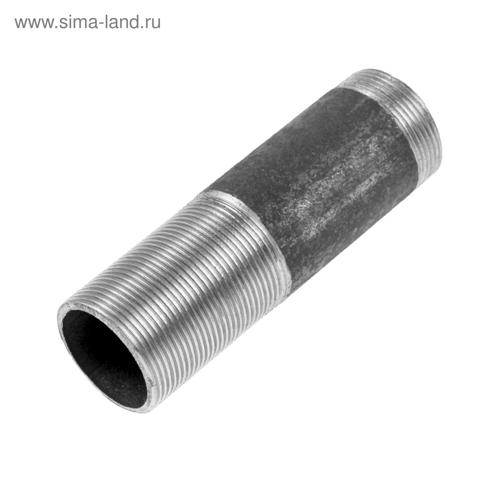 фото Сгон стальной, 1 1/2", DN 40, PN 16, L=150 мм, Lрезьбы=60/15 мм