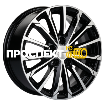 6,5x16/5x108 ET50 D63,3 KHW1611 (Focus) Black-FP