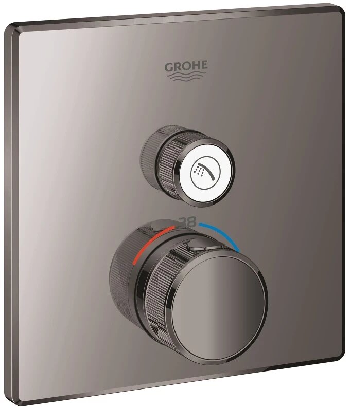 GROHE Grohtherm SmartControl 29123A00 Термостат для душа с кнопочным управлением и запорным вентилем