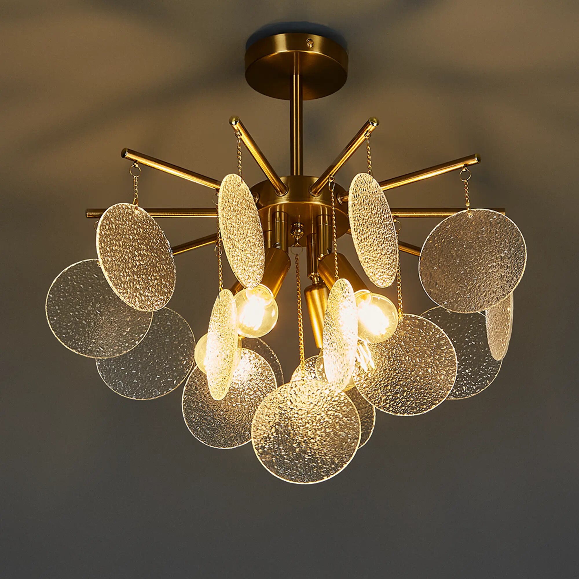 фото Люстра на штанге под лампу Бриз 4x60 Вт E14 220 В