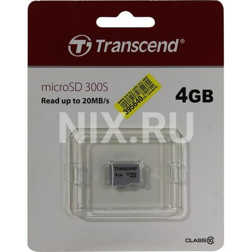 SD карта Transcend 300S TS4GUSD300S