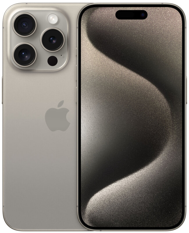 Смартфон Apple iPhone 15 Pro 512 ГБ, Dual еSIM, «титановый бежевый»