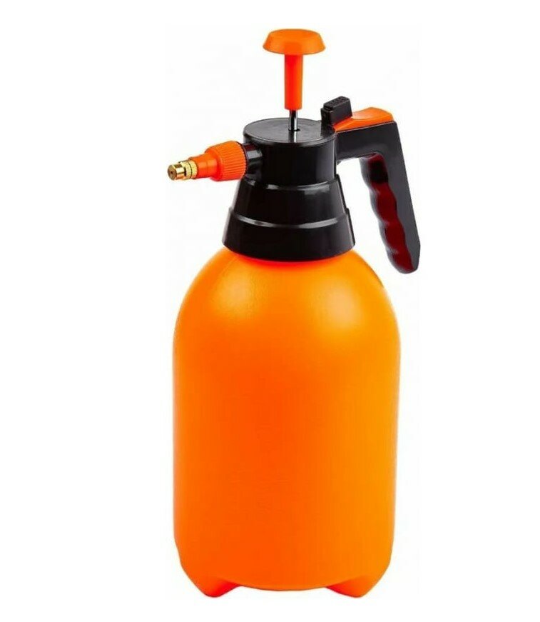 фото Распылитель помповый 2л GOODKING O-20001, опрыскиватель садовый, для цветов, огорода, для авто, для мойки окон, для химии пульверизатор с распылителем