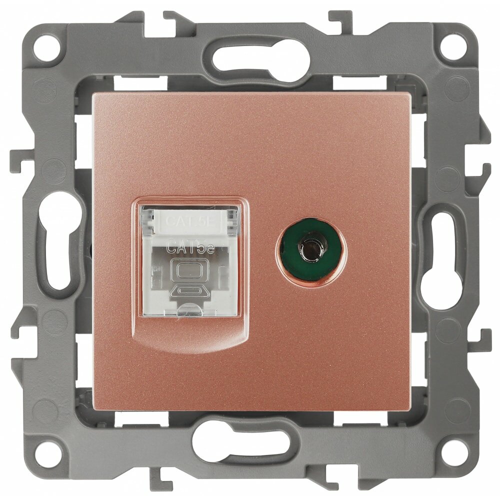 фото Комбинированная розетка ЭРА 12-3110-14