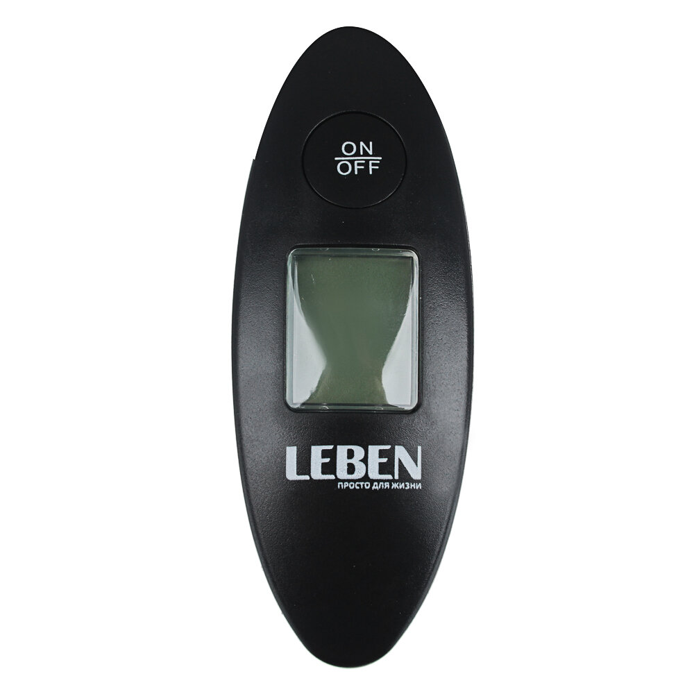 фото LEBEN Весы для багажа электронные, пластик, макс.нагр. 40кг (точн.измер. 100гр), 2 штуки