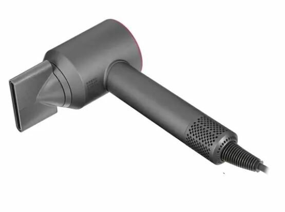 Фен Super hair dryer HD15 серый/розовый