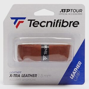 Намотка базовая кожаная Tecnifibre X-TRA LEATHER GRIP BROWN (1.5mm)