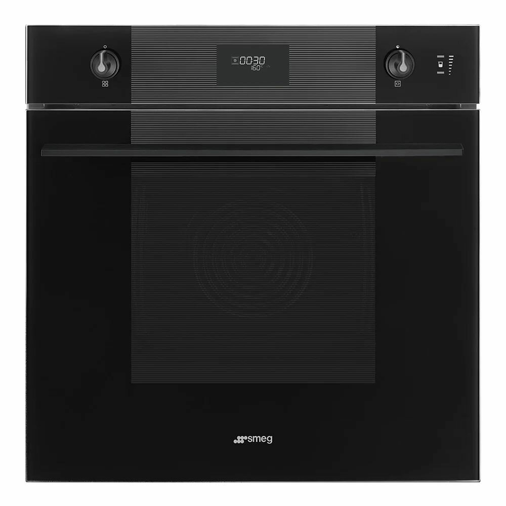 Электрический духовой шкаф 59,7 см Smeg Linea SOP6101S2B3 черный - фотография № 2