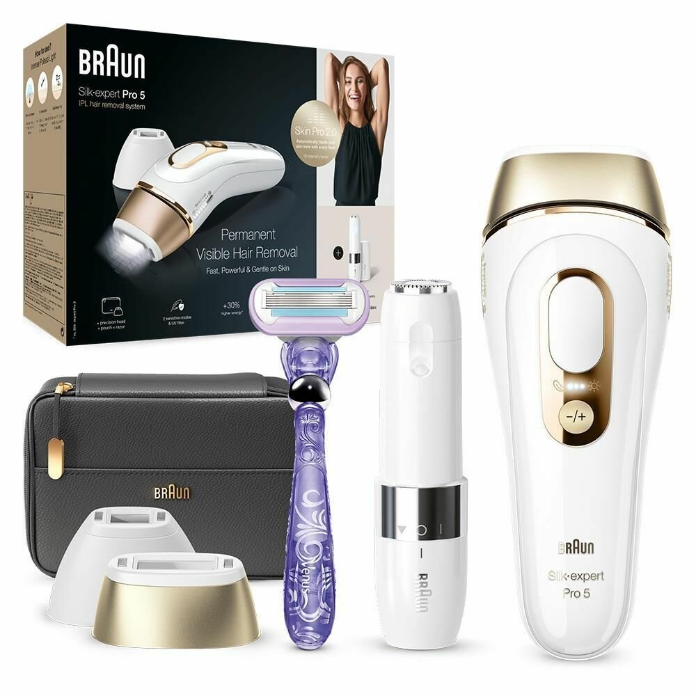 Фотоэпилятор Braun Silk-expert IPL Pro 5 PL5014 купить в официальном  магазине Браун