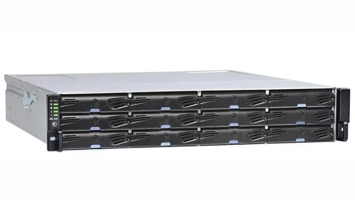 Infortrend Модуль расширения Infortrend 2U/12bay dual redundant controller expansion enclosure 4x 12Gb SAS ports, 2x(PSU+FAN module), 12xdrive trays, 2x 12G to 12 G SAS cables and 1xRackmount kit(JB 3012R)