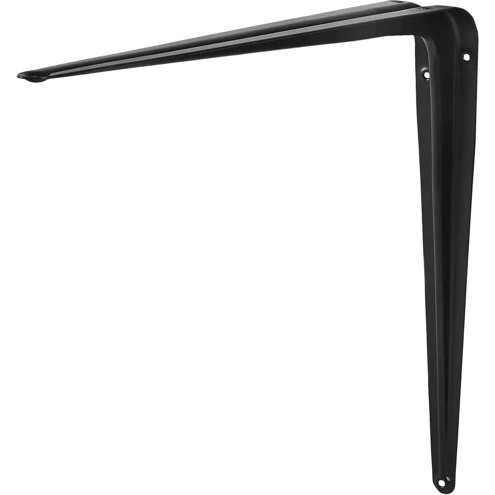 фото Кронштейн Normo 35x40 см нагрузка до 25 кг цвет черный