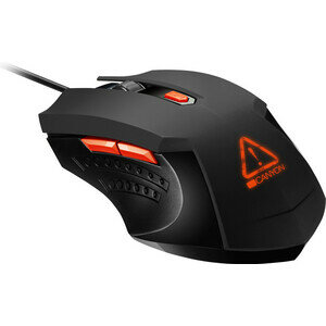 Мышь Canyon Star Raider GM-1 Optical Gaming Mouse with 6 programmable buttons, Pixart optical sensor, 4 levels of DPI an (CND-SGM01RGB)