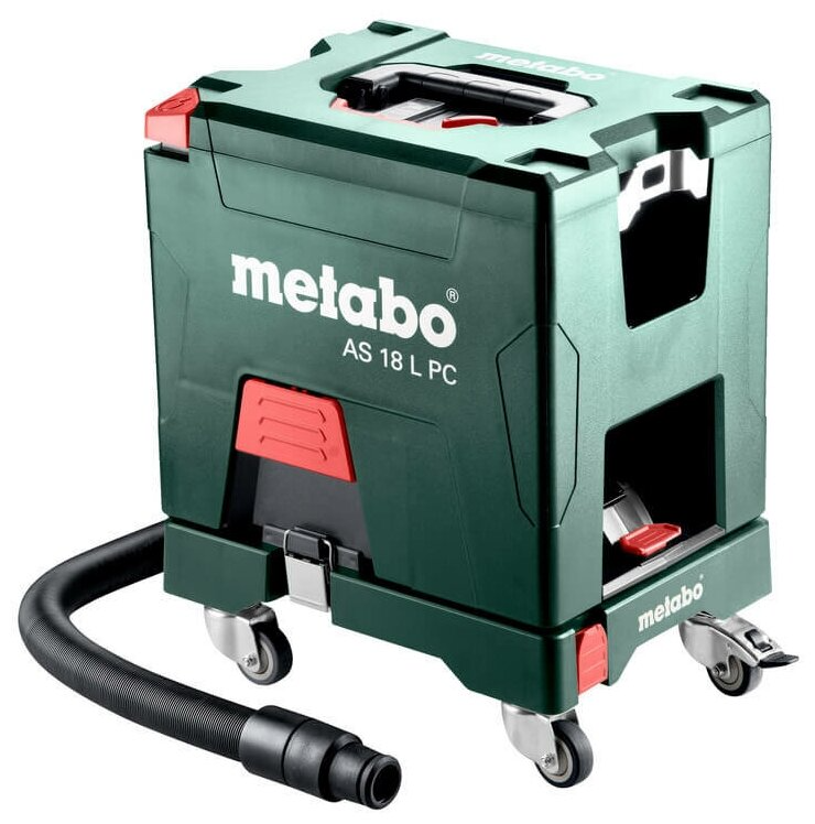 Профессиональный пылесос Metabo AS 18 L PC без аккумулятора (602021850) зеленый