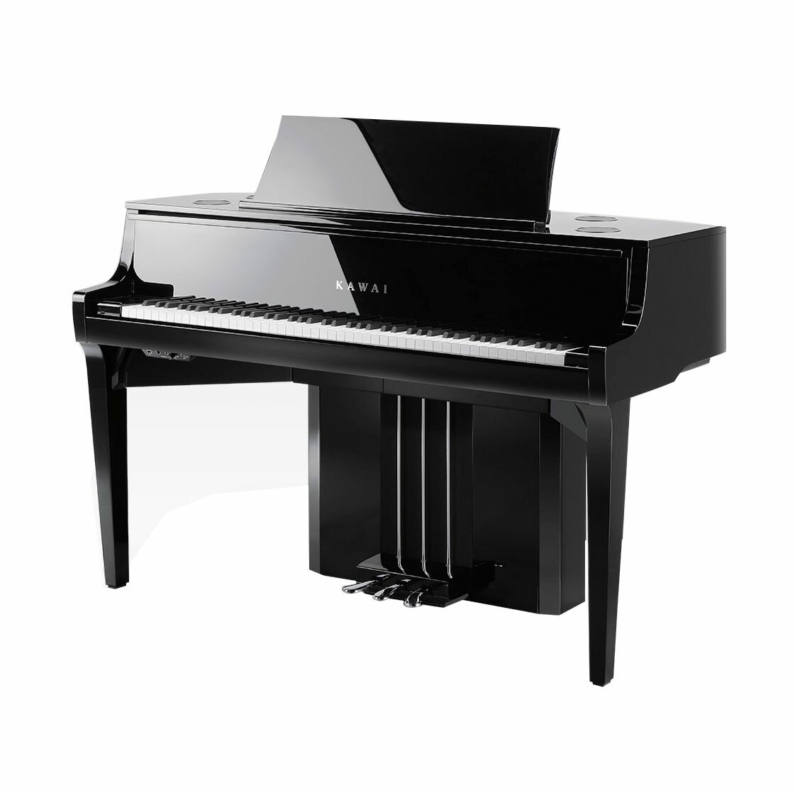 KAWAI NV10S - цифр. рояль, 2 места , мех. Millennium III Hybrid, 90 тембр, 256 полиф, 45 вт х 3, че