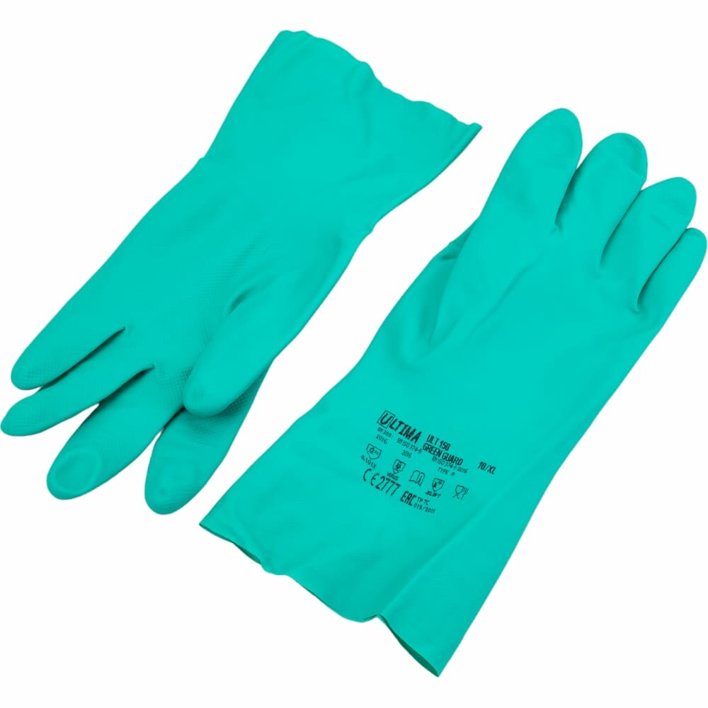 фото Нитриловые перчатки ULTIMA GREEN GUARD