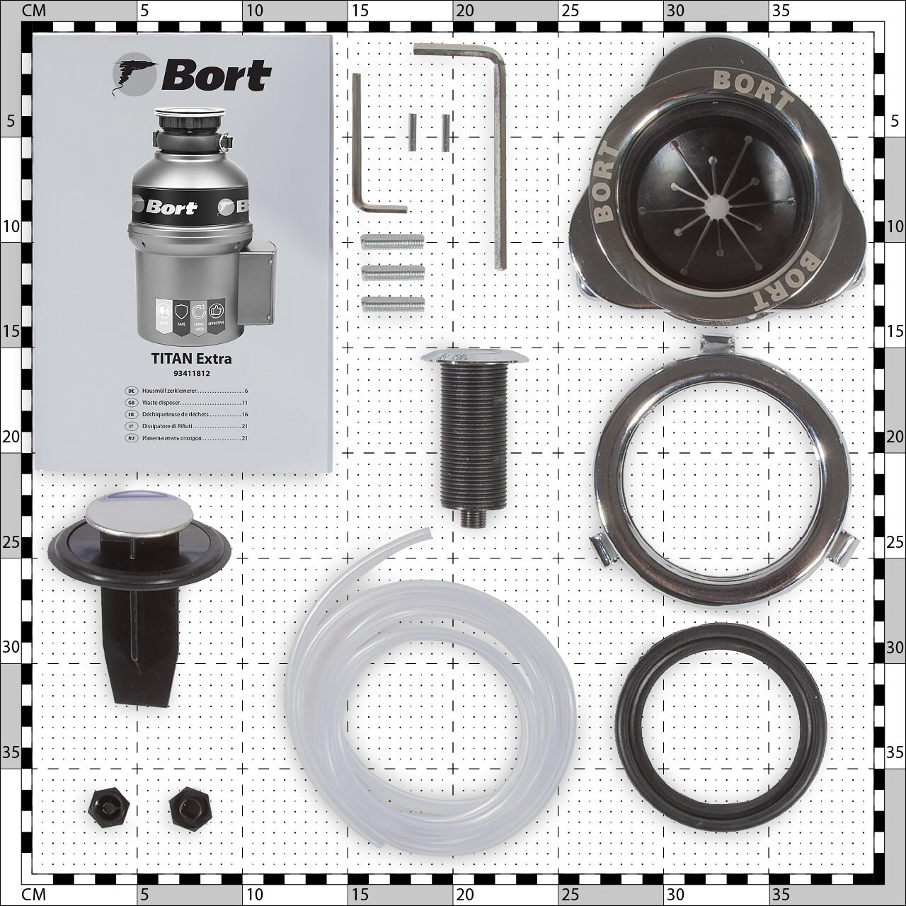 Измельчитель Bort TITAN Extra 560Вт черный/серебристый - фото №7
