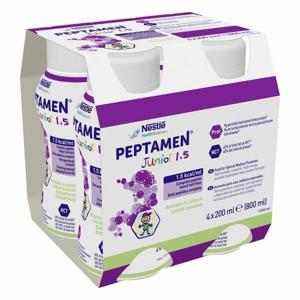 Peptamen (Nestle) Peptamen Junior 15 готовое к употреблению 200 мл