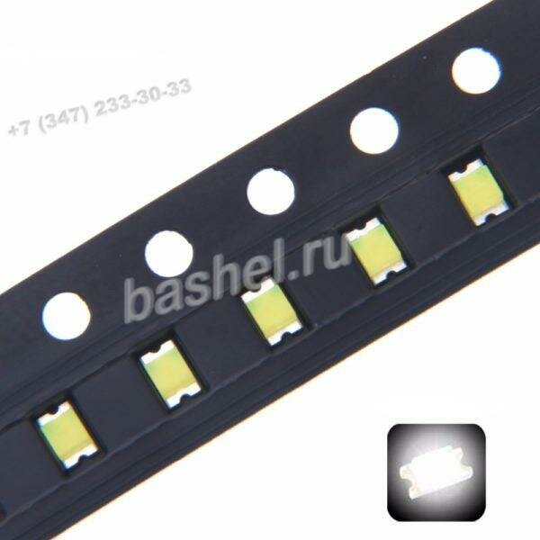 LED chip 0805W-1.5Hz-400mcd 4.0V White (мигающий), Светодиод электротовар