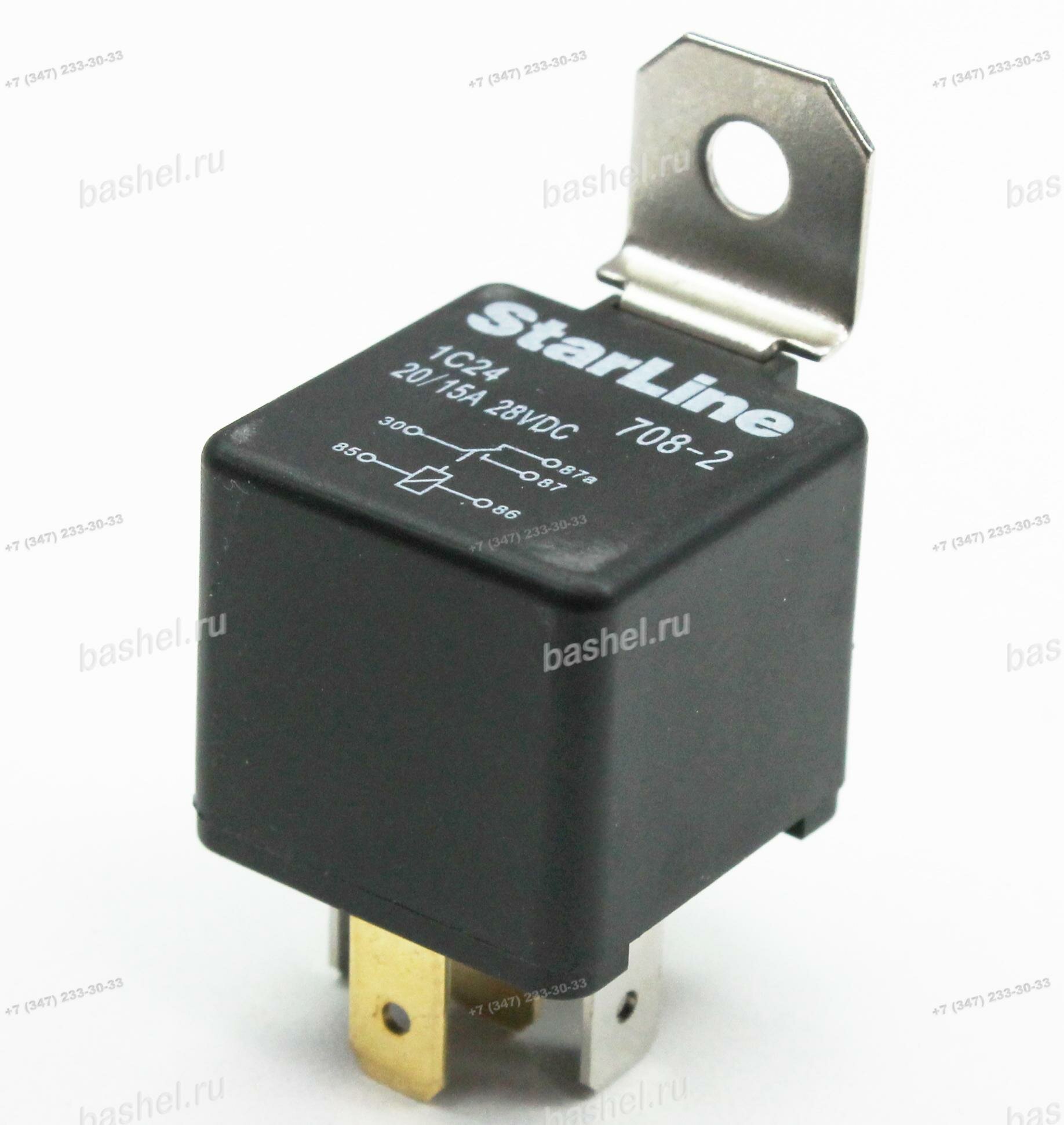 фото Реле а/м StarLine 5-ти конт. 24V 20/15A электротовар